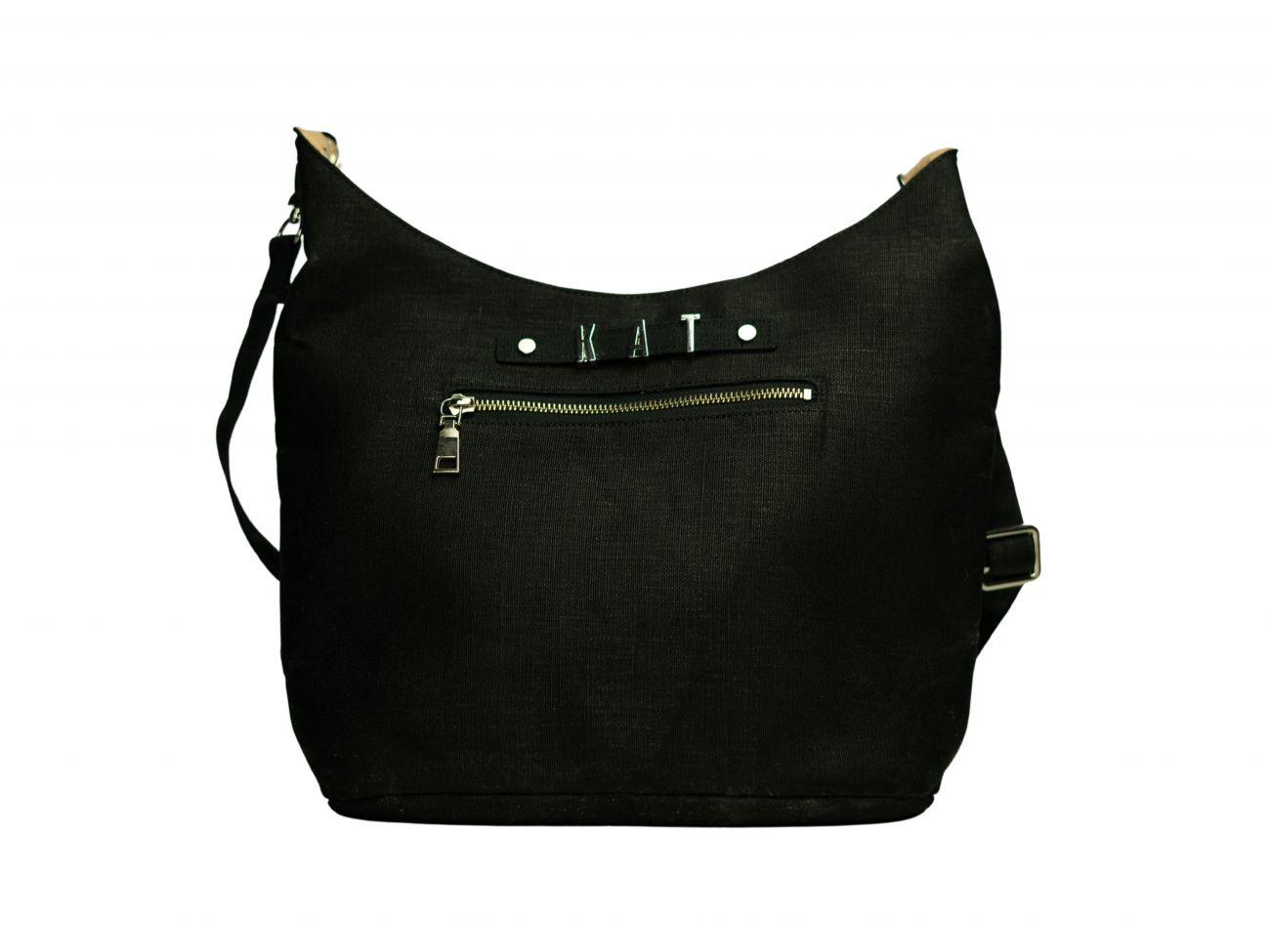 Savannah hobo bag in anthracite black