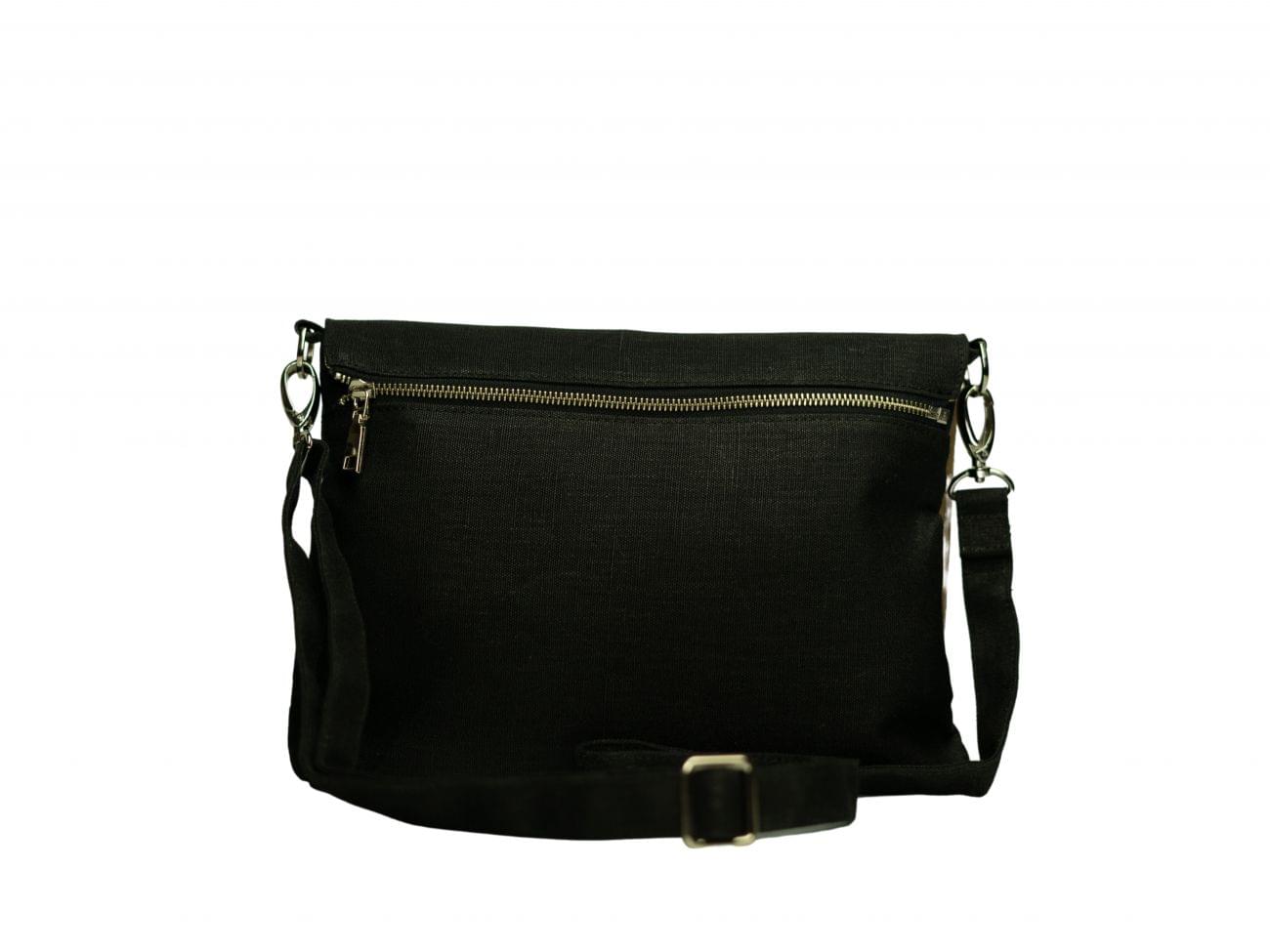 Sahara Messenger Bag Protea Medallion Anthracite Black - Image 4