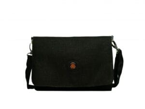 Sahara Messenger Bag Protea Medallion Anthracite Black